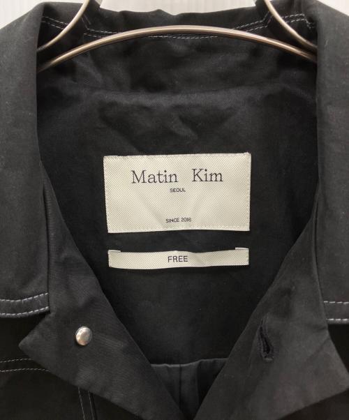 Matin Kim（マーティン キム）Matin Kim (マーティン キム) CARPENTER WORK JACKET ブラック サイズ:Freeの古着・服飾アイテム
