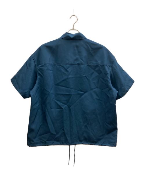 Graphpaper（グラフペーパー）Graphpaper (グラフペーパー) RESIN WOOL COACH SHIRTS ネイビー サイズ:1の古着・服飾アイテム