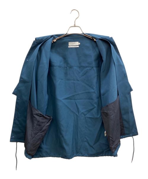 Graphpaper（グラフペーパー）Graphpaper (グラフペーパー) RESIN WOOL COACH SHIRTS ネイビー サイズ:1の古着・服飾アイテム