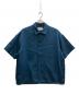 Graphpaper（グラフペーパー）の古着「RESIN WOOL COACH SHIRTS」｜ネイビー