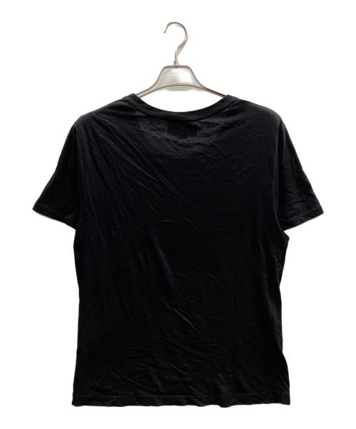 GUCCI（グッチ）GUCCI (グッチ) ロゴ ウォッシュドTシャツ ブラック サイズ:XSの古着・服飾アイテム