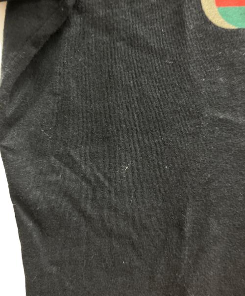 GUCCI（グッチ）GUCCI (グッチ) ロゴ ウォッシュドTシャツ ブラック サイズ:XSの古着・服飾アイテム