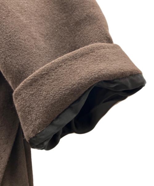 MaxMara（マックスマーラ）MaxMara (マックスマーラ) ウールアンゴラトレンチコート ブラウン サイズ:40の古着・服飾アイテム