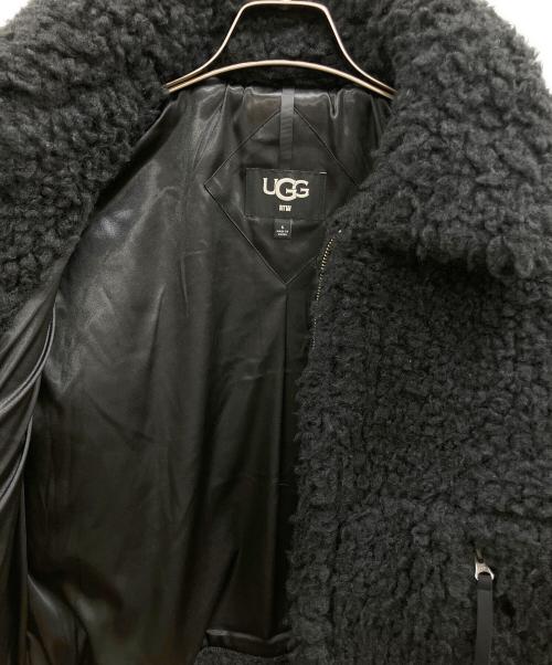 UGG（アグ）UGG (アグ) Maeve Sherpa Jacket ブラック サイズ:Sの古着・服飾アイテム