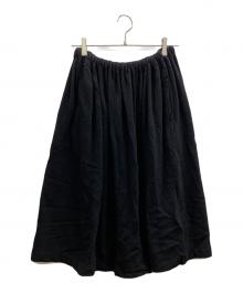 TAO COMME des GARCONS×10 corso como（タオ コムデギャルソン×ディエチ コルソコモ）の古着「ウールイージースカート」｜ブラック