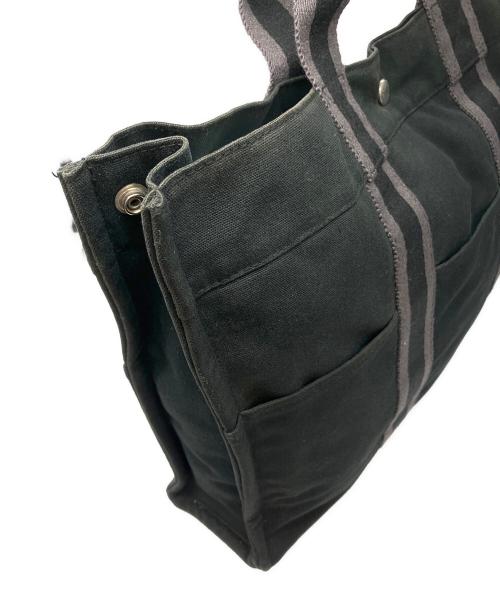 HERMES（エルメス）HERMES (エルメス) フルートゥMMトートバッグ ブラックの古着・服飾アイテム