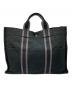 HERMES (エルメス) フルートゥMMトートバッグ ブラック：12000円
