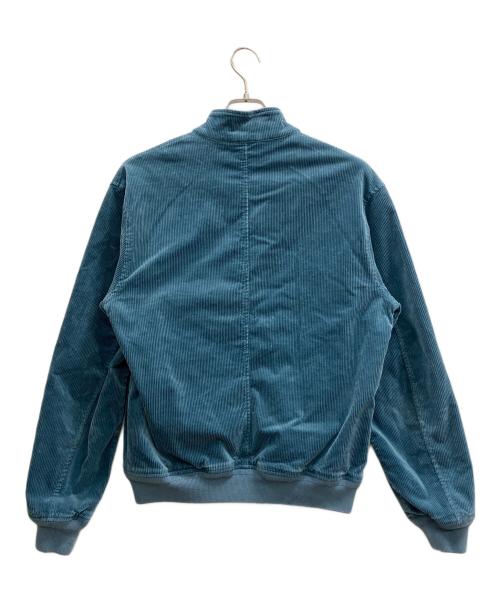 POLO RALPH LAUREN（ポロ・ラルフローレン）POLO RALPH LAUREN (ポロ・ラルフローレン) コーデュロイハリントンジャケット ブルー サイズ:Mの古着・服飾アイテム