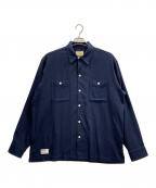 Schottショット）の古着「HV SHIRT PLAIN」｜ネイビー