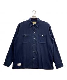 Schott（ショット）の古着「HV SHIRT PLAIN」｜ネイビー
