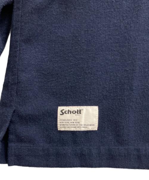 Schott（ショット）Schott (ショット) HV SHIRT PLAIN ネイビー サイズ:XXLの古着・服飾アイテム