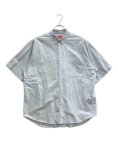 SUPREME（シュプリーム）SUPREME (シュプリーム) Loose Fit S/S Oxford shirt インディゴ サイズ:Lの古着・服飾アイテム