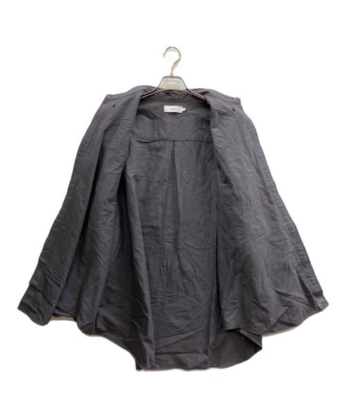 Graphpaper（グラフペーパー）Graphpaper (グラフペーパー) Oxford Oversized B.D Shirt グレー サイズ:O/S(One Size)の古着・服飾アイテム