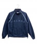 PALACEパレス）の古着「DOUBLE ZIP FUNNEL」｜ネイビー