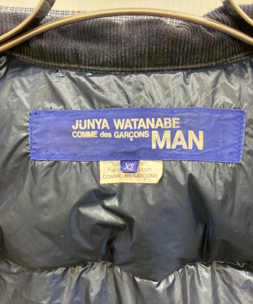 COMME des GARCONS JUNYA WATANABE MAN（コム デ ギャルソン ジュンヤ ワタナベ マン）COMME des GARCONS JUNYA WATANABE MAN (コム デ ギャルソン ジュンヤ ワタナベ マン) ダウンベスト グレー サイズ:XSの古着・服飾アイテム