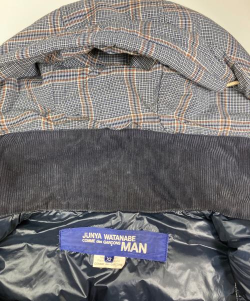 COMME des GARCONS JUNYA WATANABE MAN（コム デ ギャルソン ジュンヤ ワタナベ マン）COMME des GARCONS JUNYA WATANABE MAN (コム デ ギャルソン ジュンヤ ワタナベ マン) ダウンベスト グレー サイズ:XSの古着・服飾アイテム