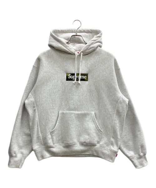 SUPREME（シュプリーム）SUPREME (シュプリーム) Box Logo Hooded Sweatshirt CAMO グレー サイズ:Sの古着・服飾アイテム