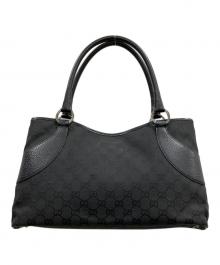 GUCCI（グッチ）の古着「GGキャンバストートバッグ」｜ブラック