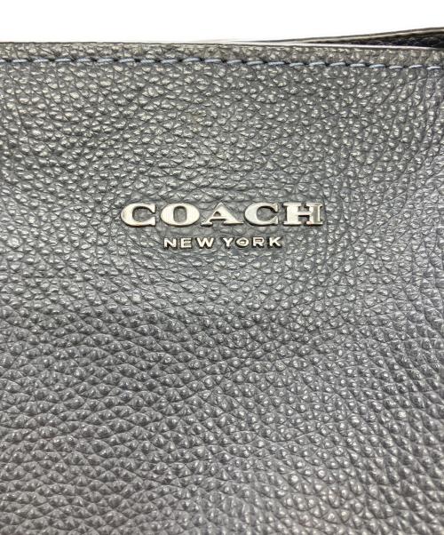 COACH（コーチ）COACH (コーチ) ダブルハンドルトートバッグ ネイビーの古着・服飾アイテム