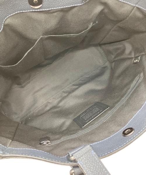 COACH（コーチ）COACH (コーチ) ダブルハンドルトートバッグ ネイビーの古着・服飾アイテム