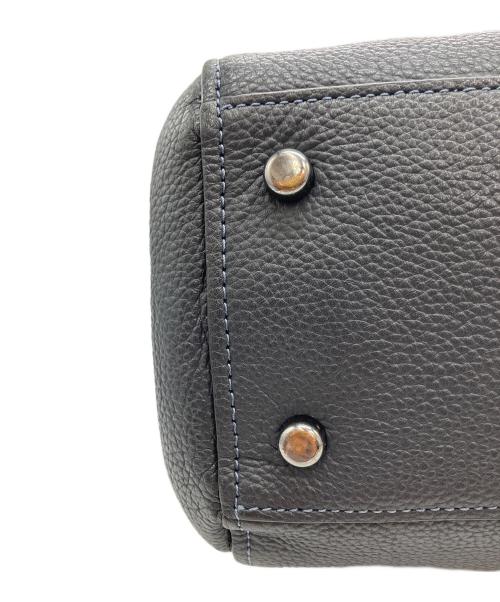 COACH（コーチ）COACH (コーチ) ダブルハンドルトートバッグ ネイビーの古着・服飾アイテム