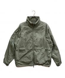 DAIWA PIER39（ダイワ ピア39）の古着「TECH 2WAY WINDBREAKER JACKET」｜グリーン