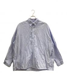 Graphpaper（グラフペーパー）の古着「Seersucker Pullover Shirt」｜ブルー
