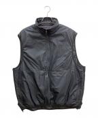 DAIWA PIER39ダイワ ピア39）の古着「TECH REVERSIBLE PULLOVER PUFF VEST」｜ブラック