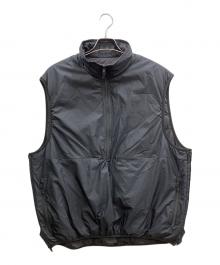 DAIWA PIER39（ダイワ ピア39）の古着「TECH REVERSIBLE PULLOVER PUFF VEST」｜ブラック
