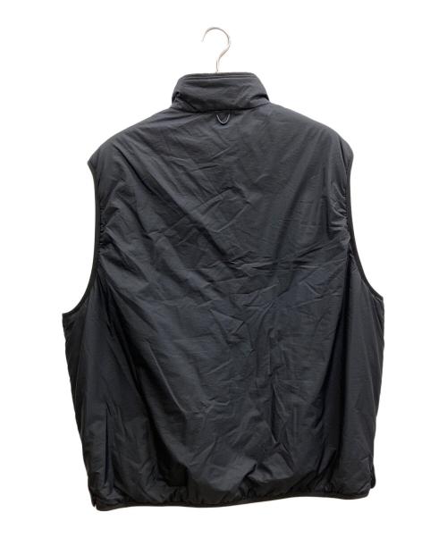 DAIWA PIER39（ダイワ ピア39）DAIWA PIER39 (ダイワ ピア39) TECH REVERSIBLE PULLOVER PUFF VEST ブラック サイズ:Lの古着・服飾アイテム