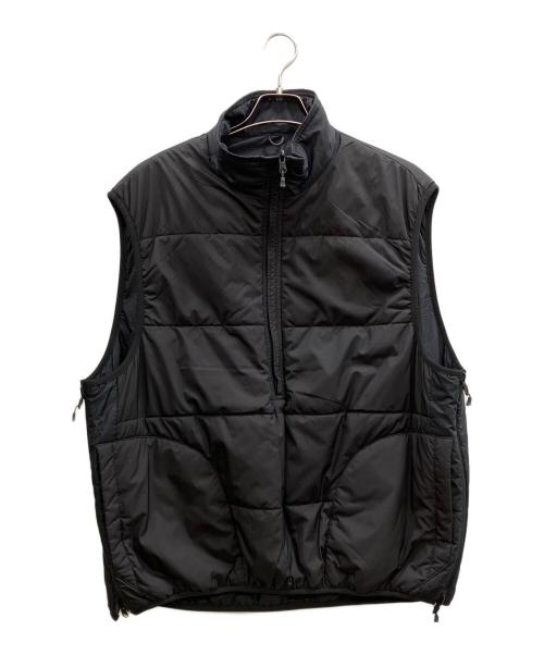 DAIWA PIER39（ダイワ ピア39）DAIWA PIER39 (ダイワ ピア39) TECH REVERSIBLE PULLOVER PUFF VEST ブラック サイズ:Lの古着・服飾アイテム