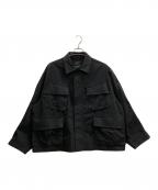 DAIWA PIER39ダイワ ピア39）の古着「TECH JUNGLE FATIGUE JACKET」｜ブラック