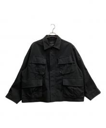 DAIWA PIER39（ダイワ ピア39）の古着「TECH JUNGLE FATIGUE JACKET」｜ブラック