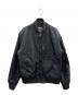 stussy（ステューシー）の古着「モノグラムMA-1ジャケット」｜ブラック