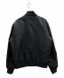 stussy (ステューシー) モノグラムMA-1ジャケット ブラック サイズ:S：30000円