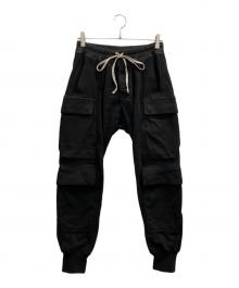 RICK OWENS（リックオウエンス）の古着「MASTODON MEGA CARGO」｜ブラック