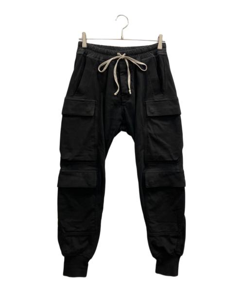 RICK OWENS（リックオウエンス）RICK OWENS (リックオウエンス) MASTODON MEGA CARGO ブラック サイズ:46の古着・服飾アイテム