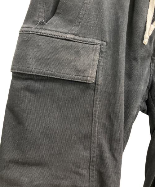 RICK OWENS（リックオウエンス）RICK OWENS (リックオウエンス) MASTODON MEGA CARGO ブラック サイズ:46の古着・服飾アイテム
