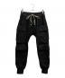 RICK OWENS（リックオウエンス）の古着「MASTODON MEGA CARGO」｜ブラック