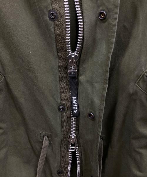 NEIGHBORHOOD（ネイバーフッド）NEIGHBORHOOD (ネイバーフッド) モッズコート カーキ サイズ:Sの古着・服飾アイテム