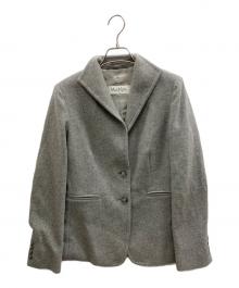 MaxMara（マックスマーラ）の古着「カシミヤ2Bジャケット」｜グレー