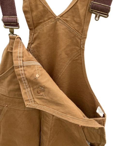 CarHartt（カーハート）CarHartt (カーハート) ダブルニーオーバーオール ブラウン サイズ:不明の古着・服飾アイテム