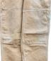 中古・古着 CarHartt (カーハート) ダブルニーオーバーオール ブラウン サイズ:不明：10000円