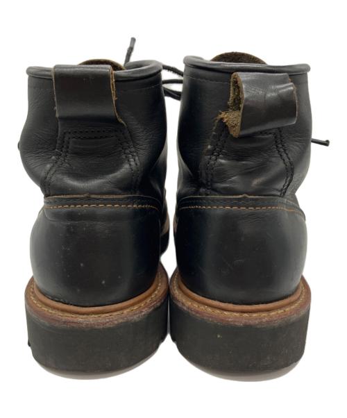 RED WING（レッドウィング）RED WING (レッドウィング) ラインマンブーツ ブラック サイズ:SIZE US8 1/2 Dの古着・服飾アイテム