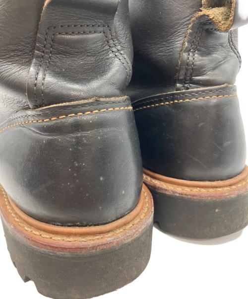RED WING（レッドウィング）RED WING (レッドウィング) ラインマンブーツ ブラック サイズ:SIZE US8 1/2 Dの古着・服飾アイテム