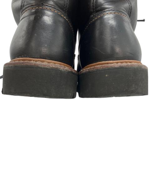 RED WING（レッドウィング）RED WING (レッドウィング) ラインマンブーツ ブラック サイズ:SIZE US8 1/2 Dの古着・服飾アイテム