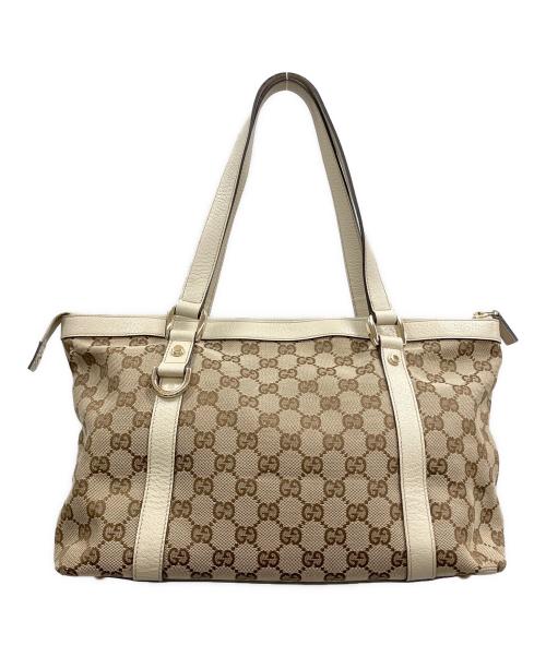 GUCCI（グッチ）GUCCI (グッチ) トートバッグ ブラウンの古着・服飾アイテム