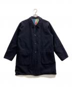 Engineered Garmentsエンジニアド ガーメンツ）の古着「花柄リバーシブルコート」｜マルチカラー×ブラック