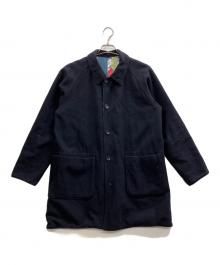 Engineered Garments（エンジニアド ガーメンツ）の古着「花柄リバーシブルコート」｜マルチカラー×ブラック