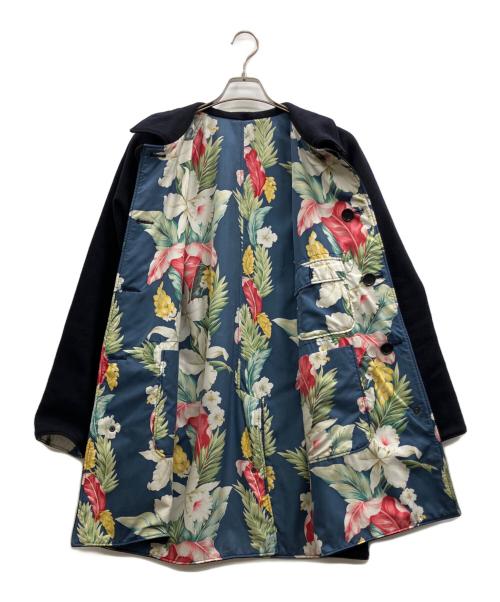 Engineered Garments（エンジニアド ガーメンツ）Engineered Garments (エンジニアド ガーメンツ) 花柄リバーシブルコート マルチカラー×ブラック サイズ:Sの古着・服飾アイテム